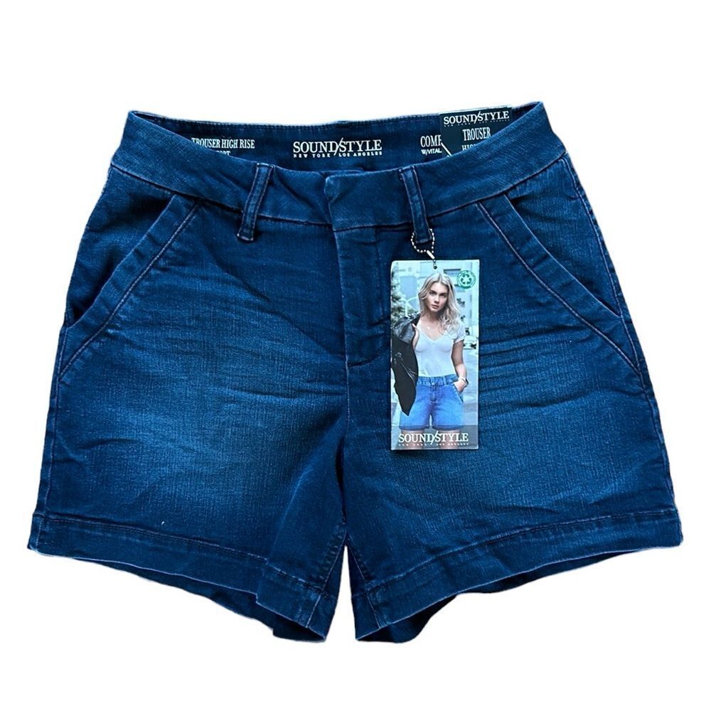 NEW Sound Style Jean Shorts - Picture 2 of 8